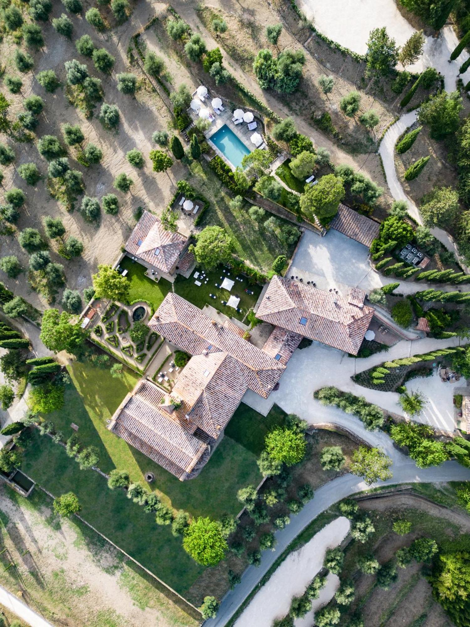 Pieve Aldina Relais & Chateaux Radda in Chianti Exterior foto